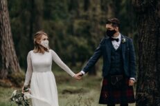 covid-19 scotland - Highland micro wedding - Lauren and Philip - Riemore Estate 1